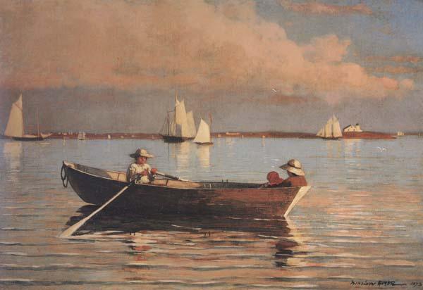 Winslow Homer Gloucester Harbor (mk44) Germany oil painting art